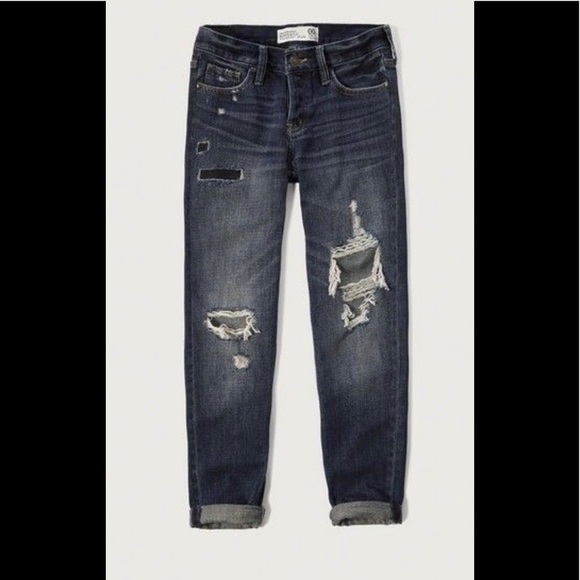 Abercrombie & Fitch Denim - Abercrombie & Fitch Boyfriend Jeans